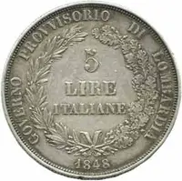 Revoluční vláda v Miláně, 1848 - 1849 — 2