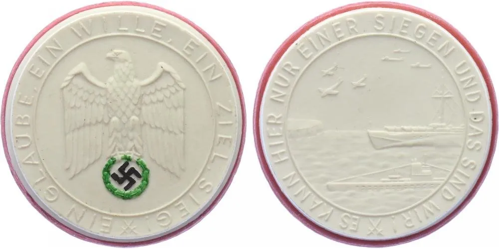 Německo, pamětní porcelánové medaile — 1