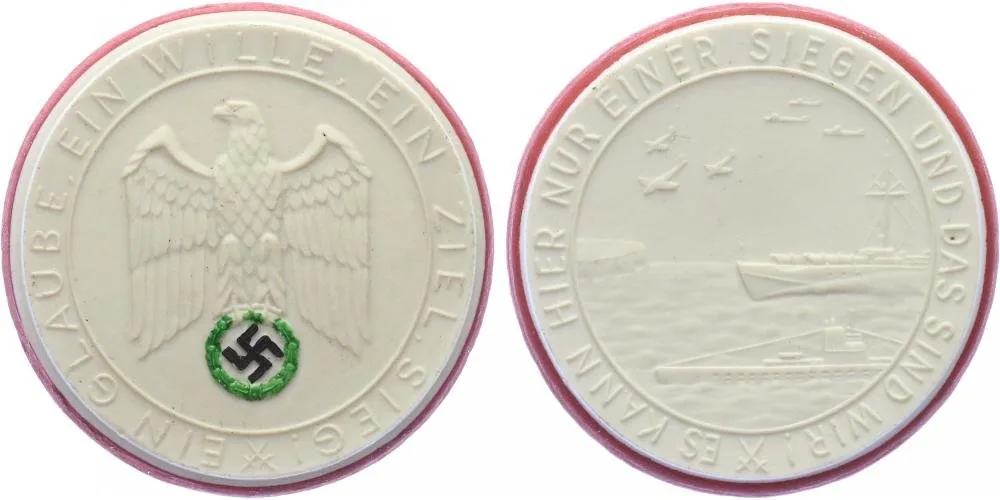 Německo, pamětní porcelánové medaile — 1
