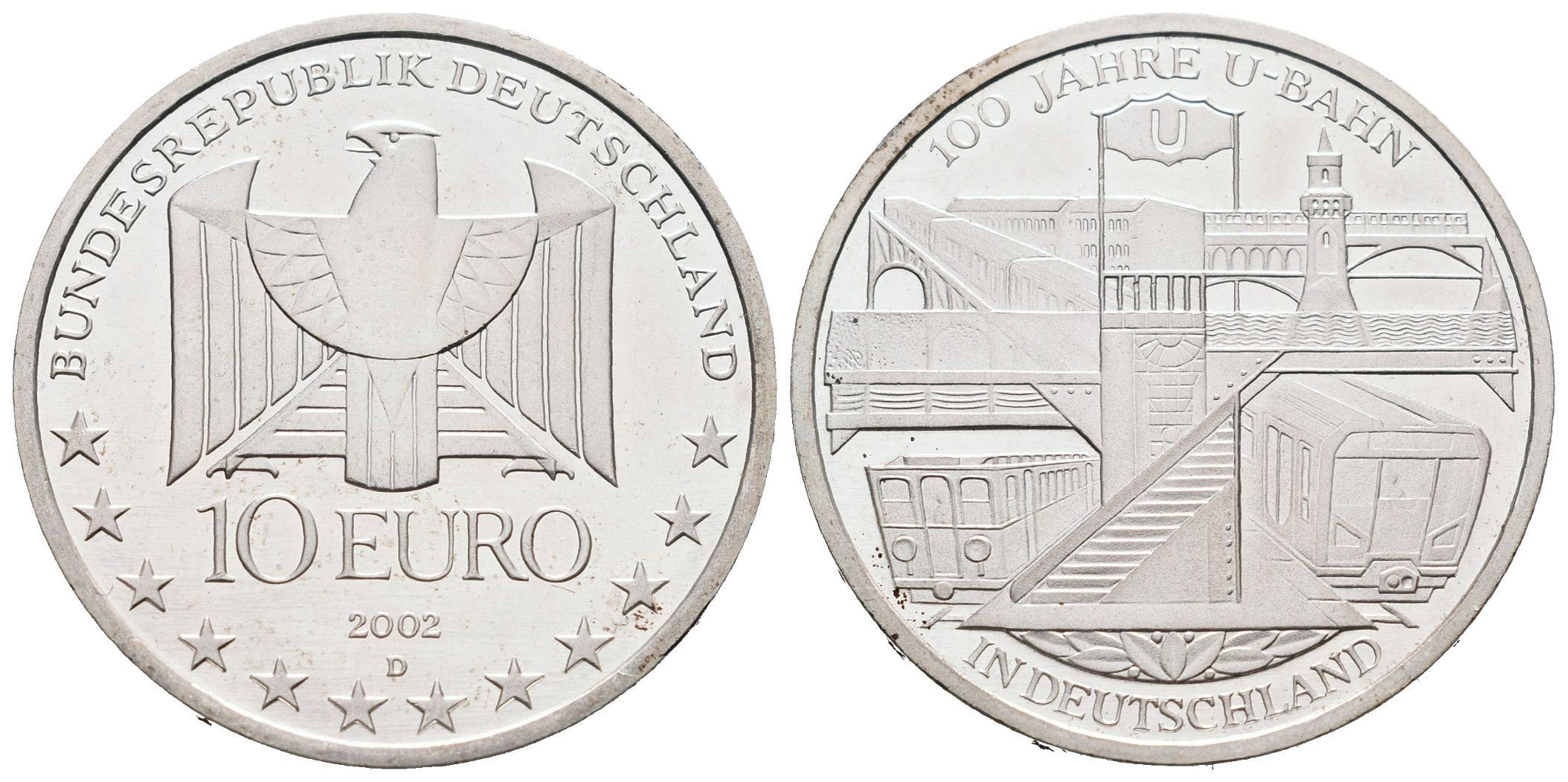 SRN, 10 Euro 2002 D - Metro