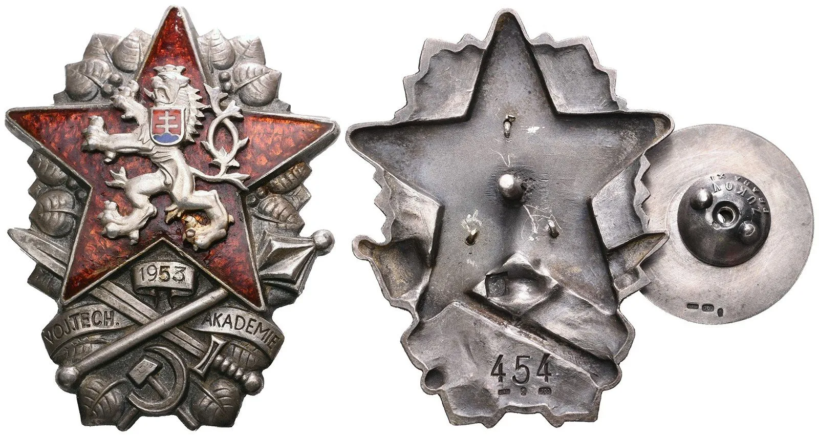 Československo - odznaky vojenských škol — 1