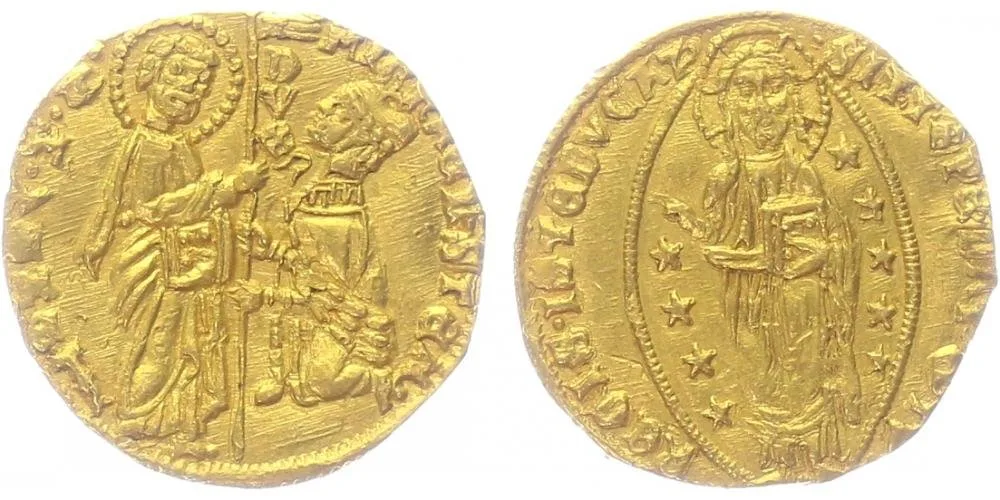 Itálie - Benátky, Michele Steno, 1400 - 1413 — 1