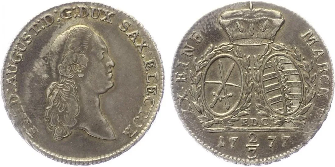 Sasko, Friedrich August III./I., 1763 - 1827 — 1