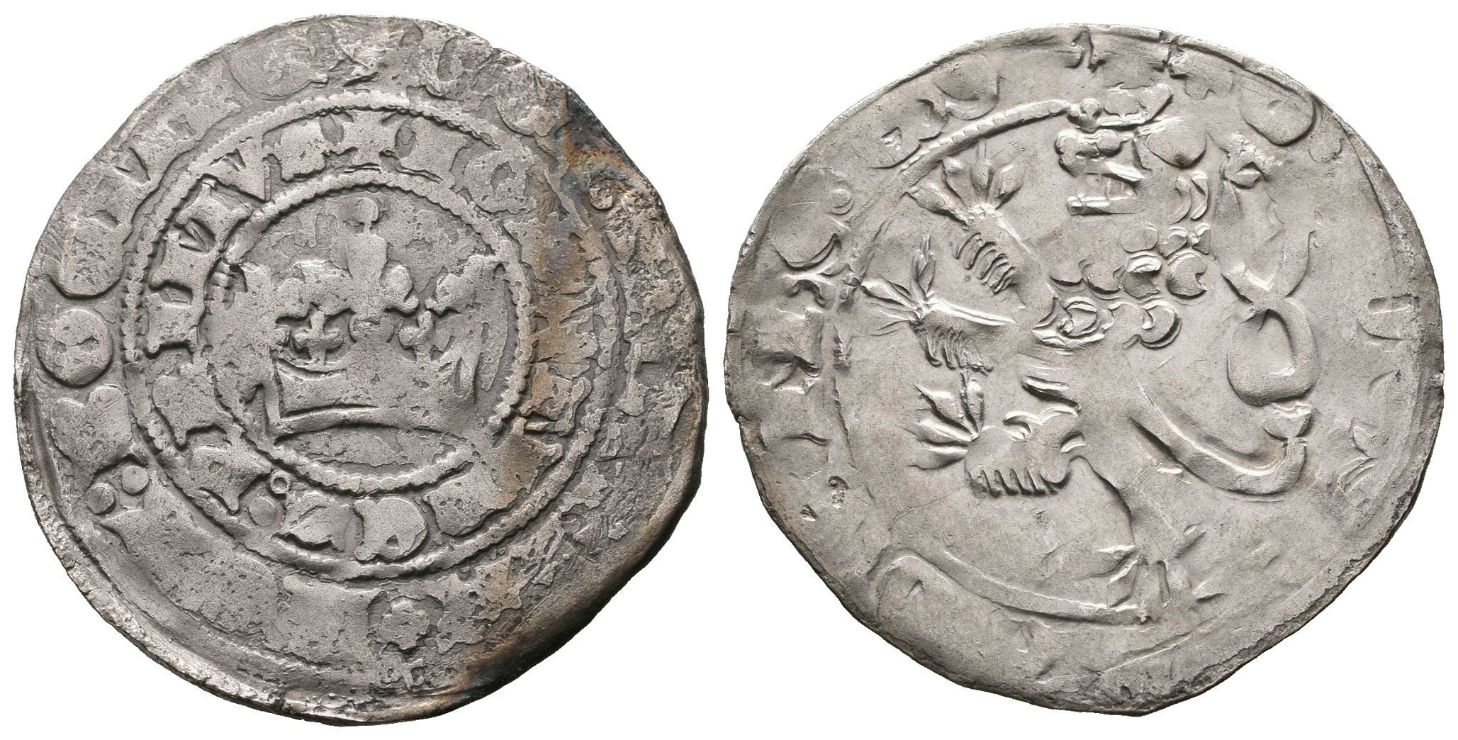 Jan Lucemburský, Pražský groš, Castelin 47