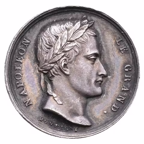 AR Medaile b.l. (1836, Vivier, Leveque) - K dokončení triumfálního oblouku l'Étoile