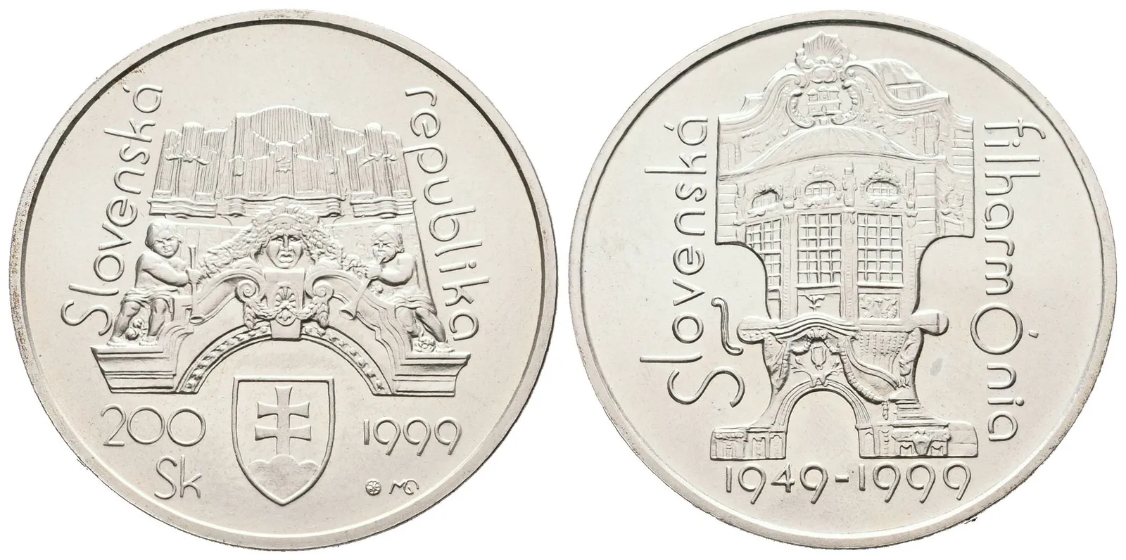 200 Sk 1999 - Slovenská filharmonie, běžná kvalita