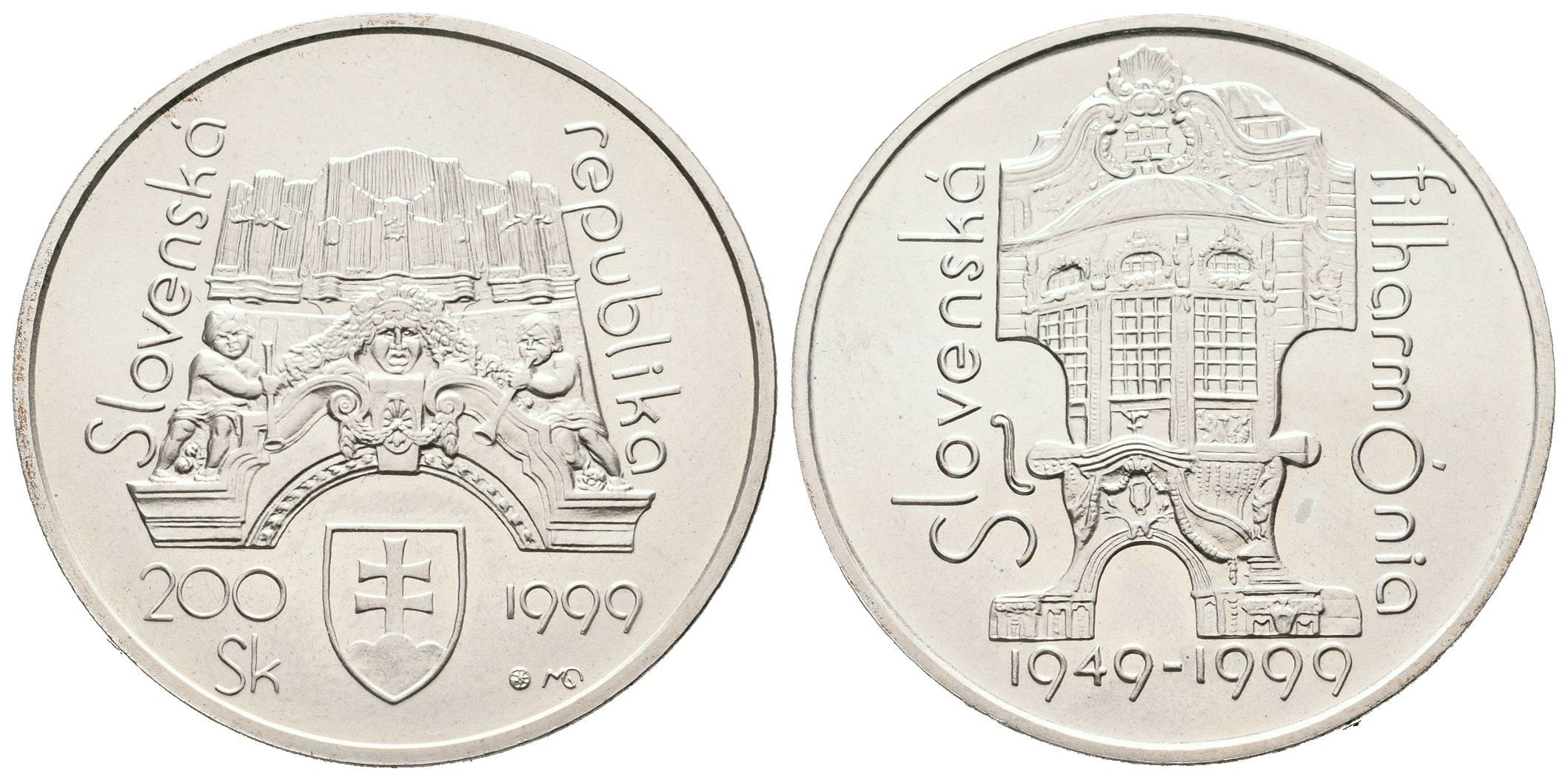 200 Sk 1999 - Slovenská filharmonie, běžná kvalita