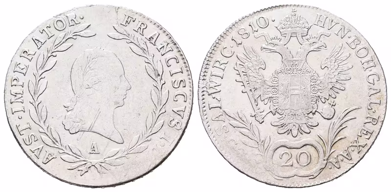 František II., 20 Krejcar 1810 A