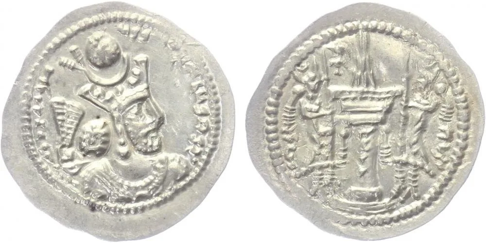 Sásánovci, Varahrán V., 420 - 438 — 1