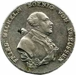 Prusko, Friedrich Wilhelm II., 1786 - 1797 — 1