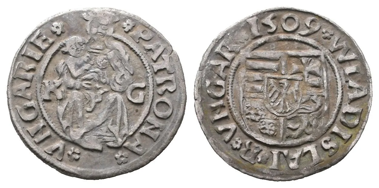 Uhersko, Denár 1509 K-G