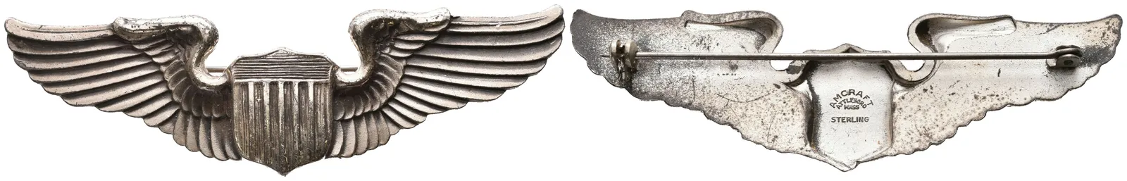 USA, Stříbrná Pilotní křídla