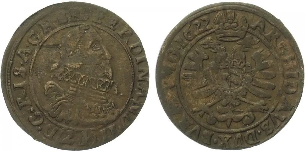 Ferdinand II., 1619 - 1637 (Mince kiprová) — 1