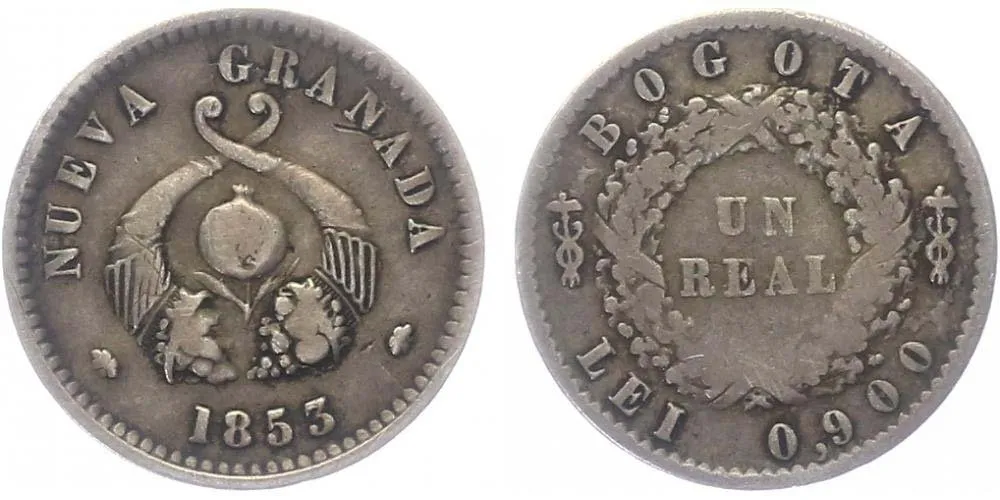 Kolumbie, Republika Nueva Granada, 1837 - 1859 — 1