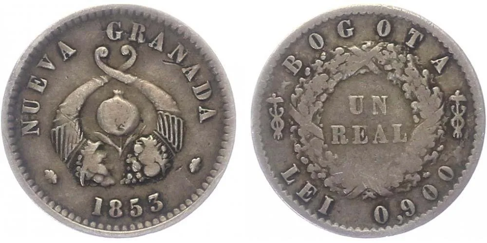 Kolumbie, Republika Nueva Granada, 1837 - 1859 — 1