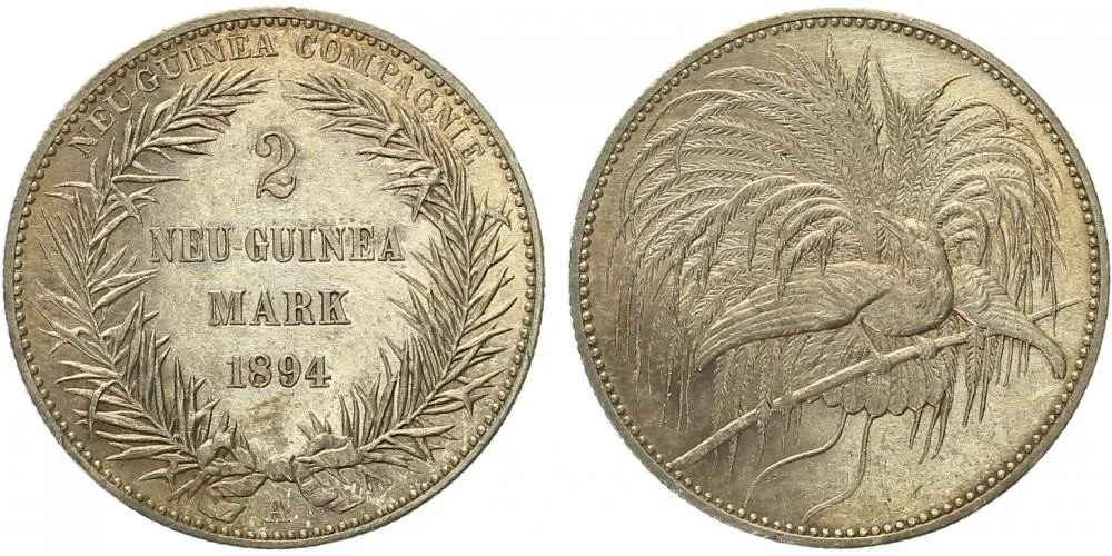 Koloniální ražby, Německá Nová Guinea — 1