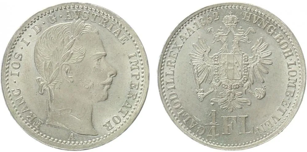 Rakouská a spolková měna, 1857 - 1892 — 1