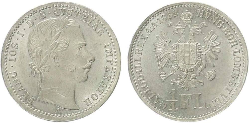 Rakouská a spolková měna, 1857 - 1892 — 1