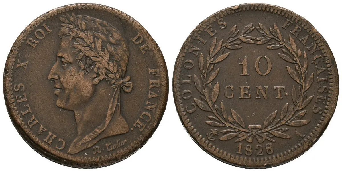 Francie, Charles X., 1824 - 1830 — 1