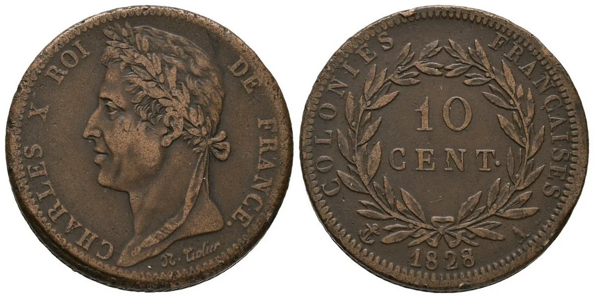 Francie, Charles X., 1824 - 1830 — 1