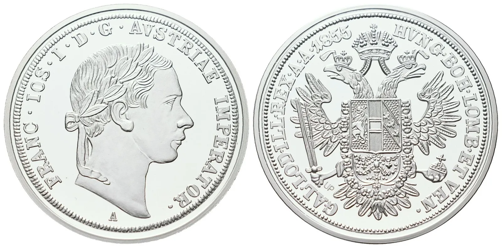 Replika - Historický 1/2 tolar - František Josef 1855