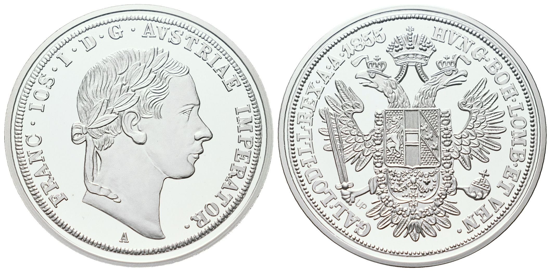 Replika - Historický 1/2 tolar - František Josef 1855