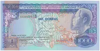Svatý Tomáš a Princův ostrov, 1000 Dobras 1993, P.64