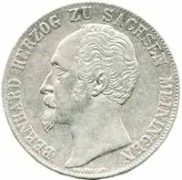 Sasko - Meiningen, Bernhard II., 1821 - 1866 — 1