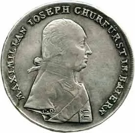 Bavorsko, Maximilian IV./I. Josef, 1799 - 1825 — 1