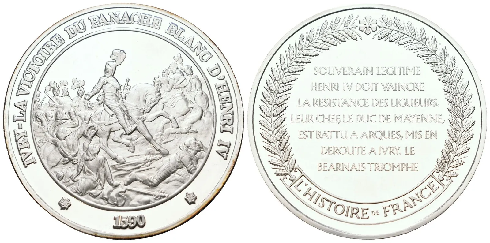 Francie - AR Medaile b.l. - Ivry