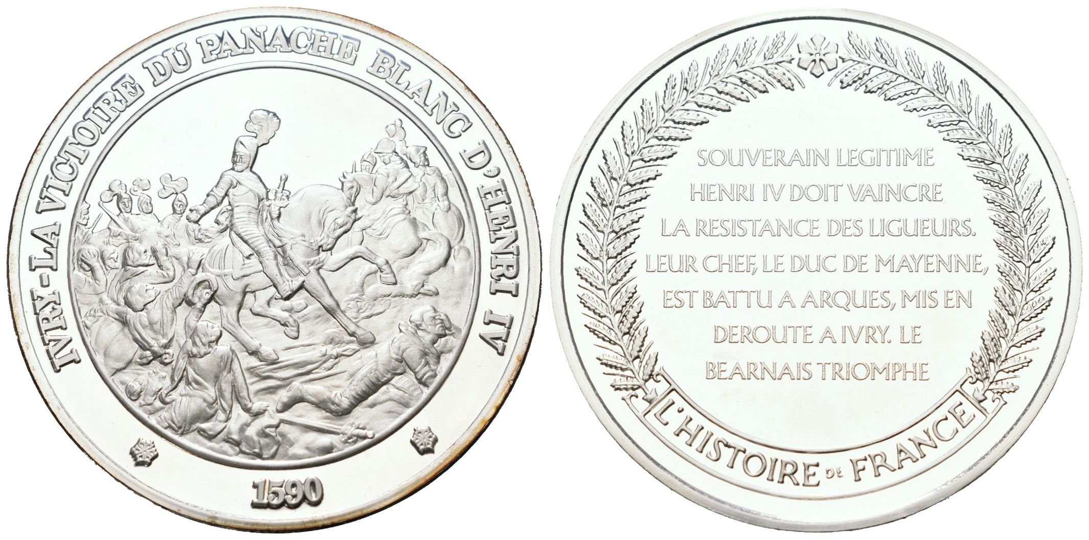 Francie - AR Medaile b.l. - Ivry