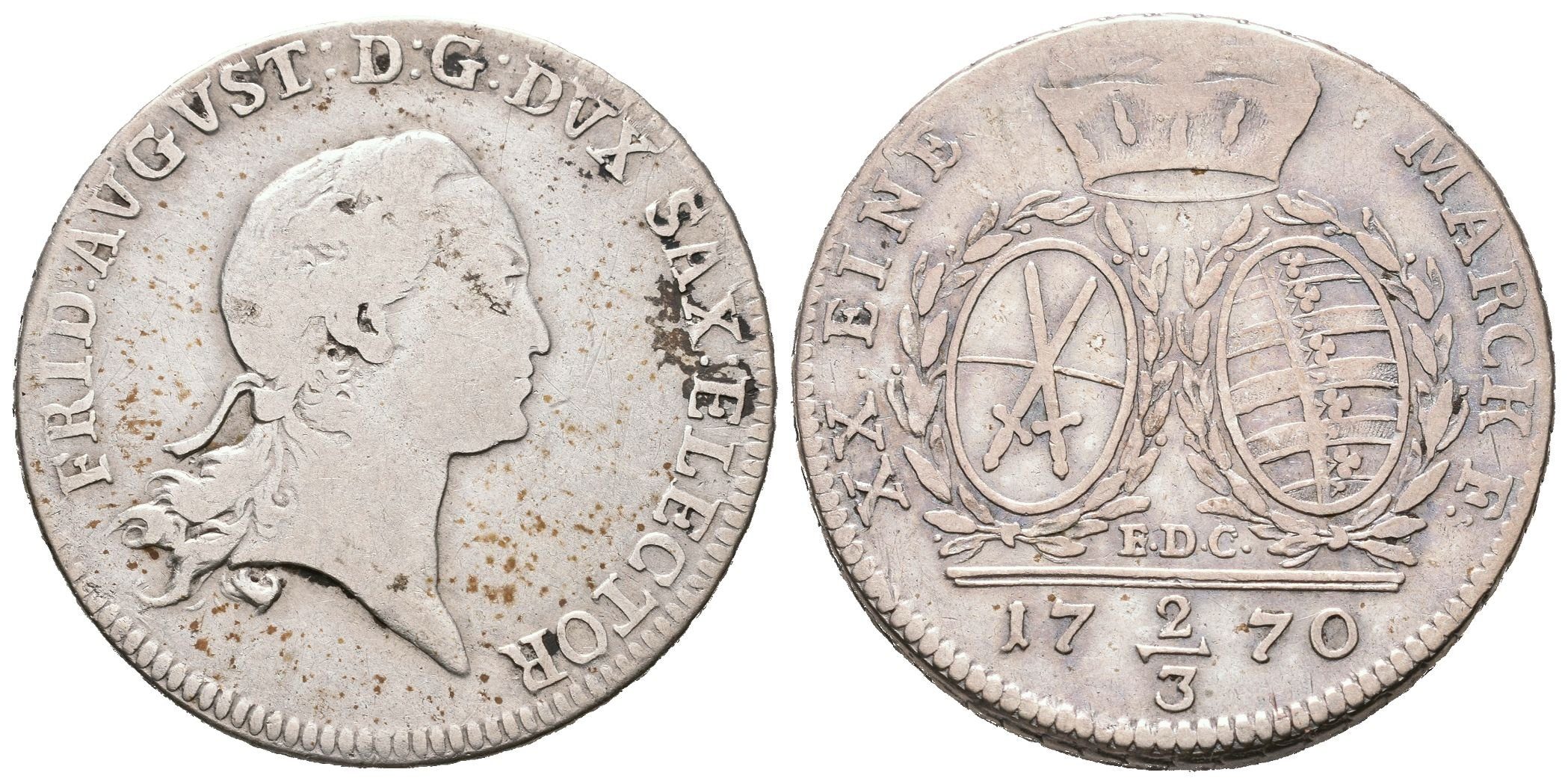 Sasko, 2/3 Tolar 1770