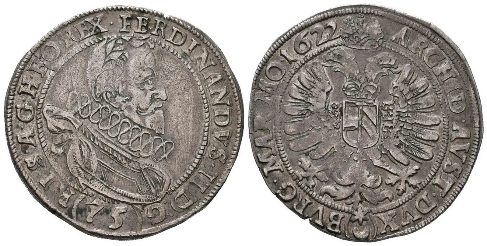Ferdinand II., 1619 - 1637 (Mince kiprová) — 1