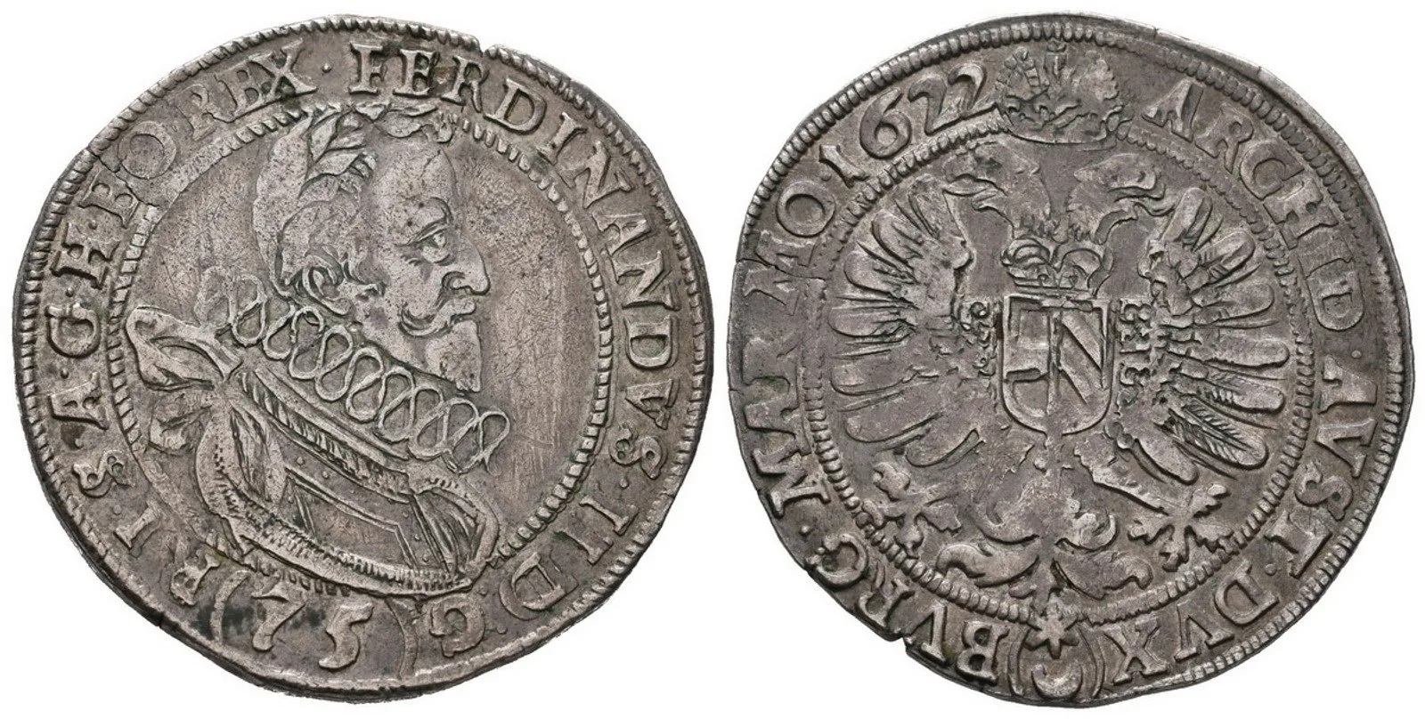Ferdinand II., 1619 - 1637 (Mince kiprová) — 1