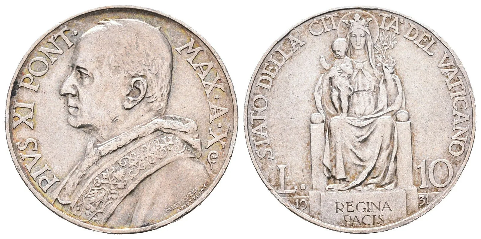 Vatikán, Pius XI., 1922 - 1939 — 1