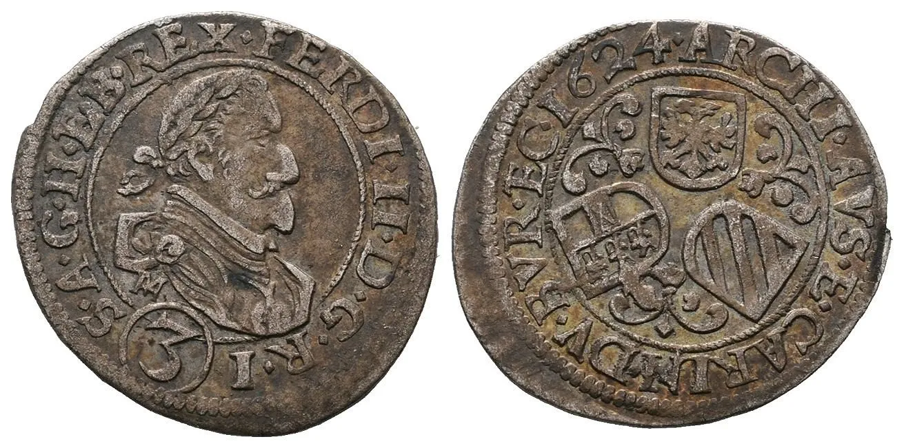 Ferdinand II., 1619 - 1637 (Mince dobrého zrna) — 1