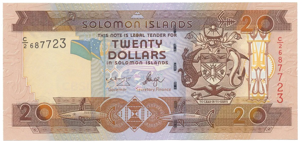 Šalamounovy ostrovy, 20 Dollars (2006), P.28