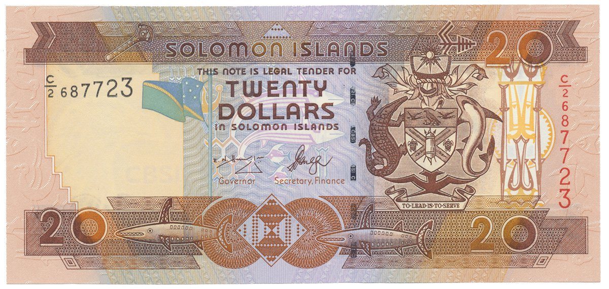 Šalamounovy ostrovy, 20 Dollars (2006), P.28