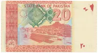 Pákistán, 20 Rupees 2007-2022, P.55 - fotografie 2