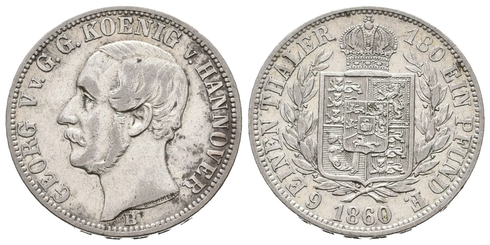 Hannover, 1/6 Tolaru 1860
