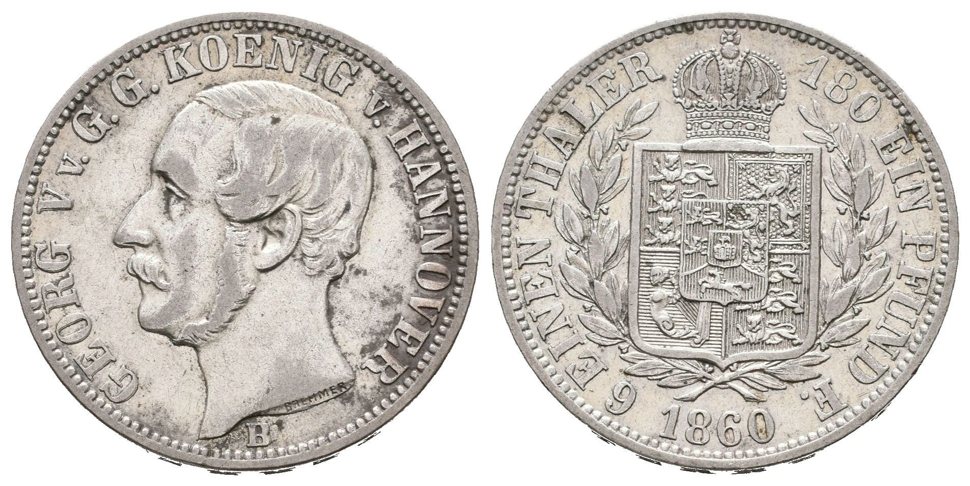 Hannover, 1/6 Tolaru 1860