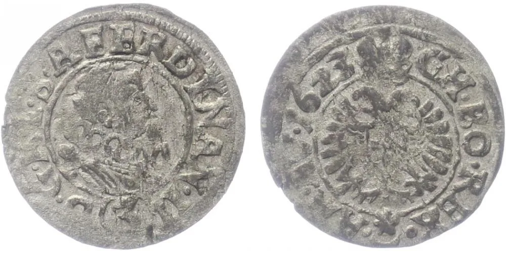 Ferdinand II., 1619 - 1637 (Mince kiprová) — 1