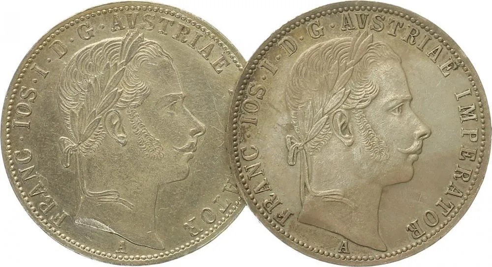 Rakouská a spolková měna, 1857 - 1892 — 1