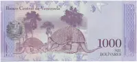 Venezuela, 1000 Bolivares 2017, anulát - vzor, N 00000000, P.94bsN - fotografie 2