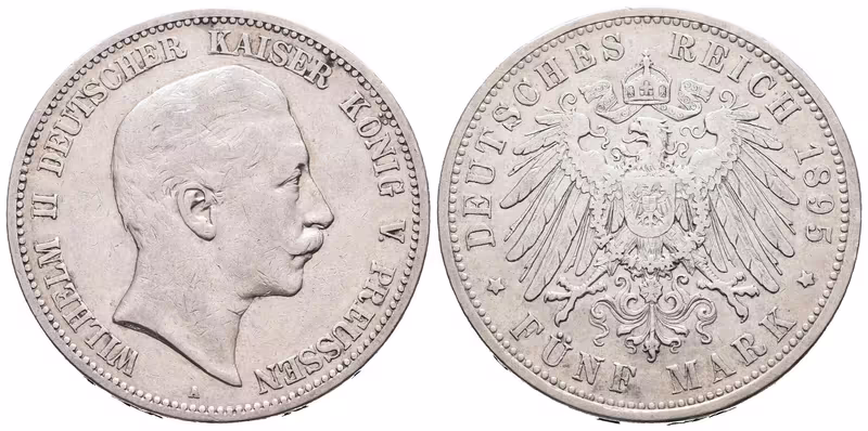 5 Marka 1895 A, Berlín