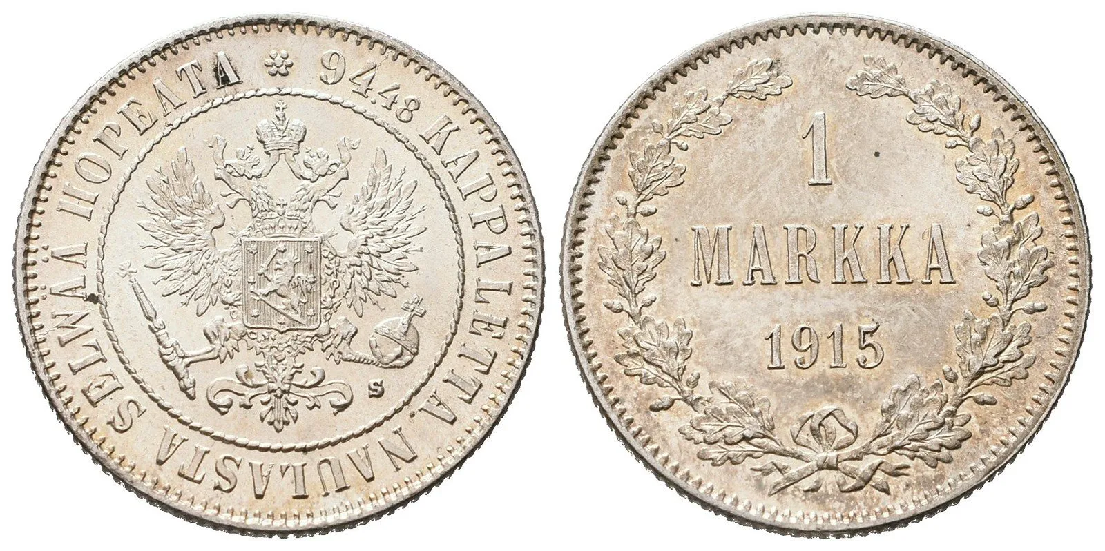 Ražby pro Finsko, Mikuláš II., 1894 - 1917 — 1