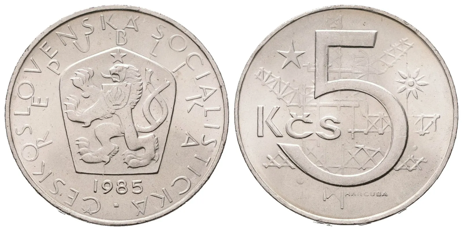 5 Koruna 1985