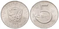 5 Koruna 1985