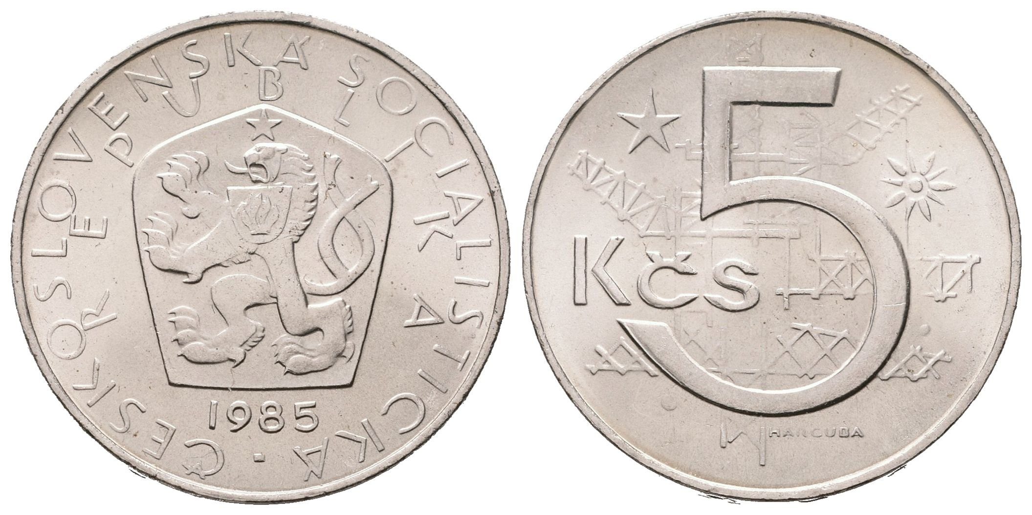 5 Koruna 1985