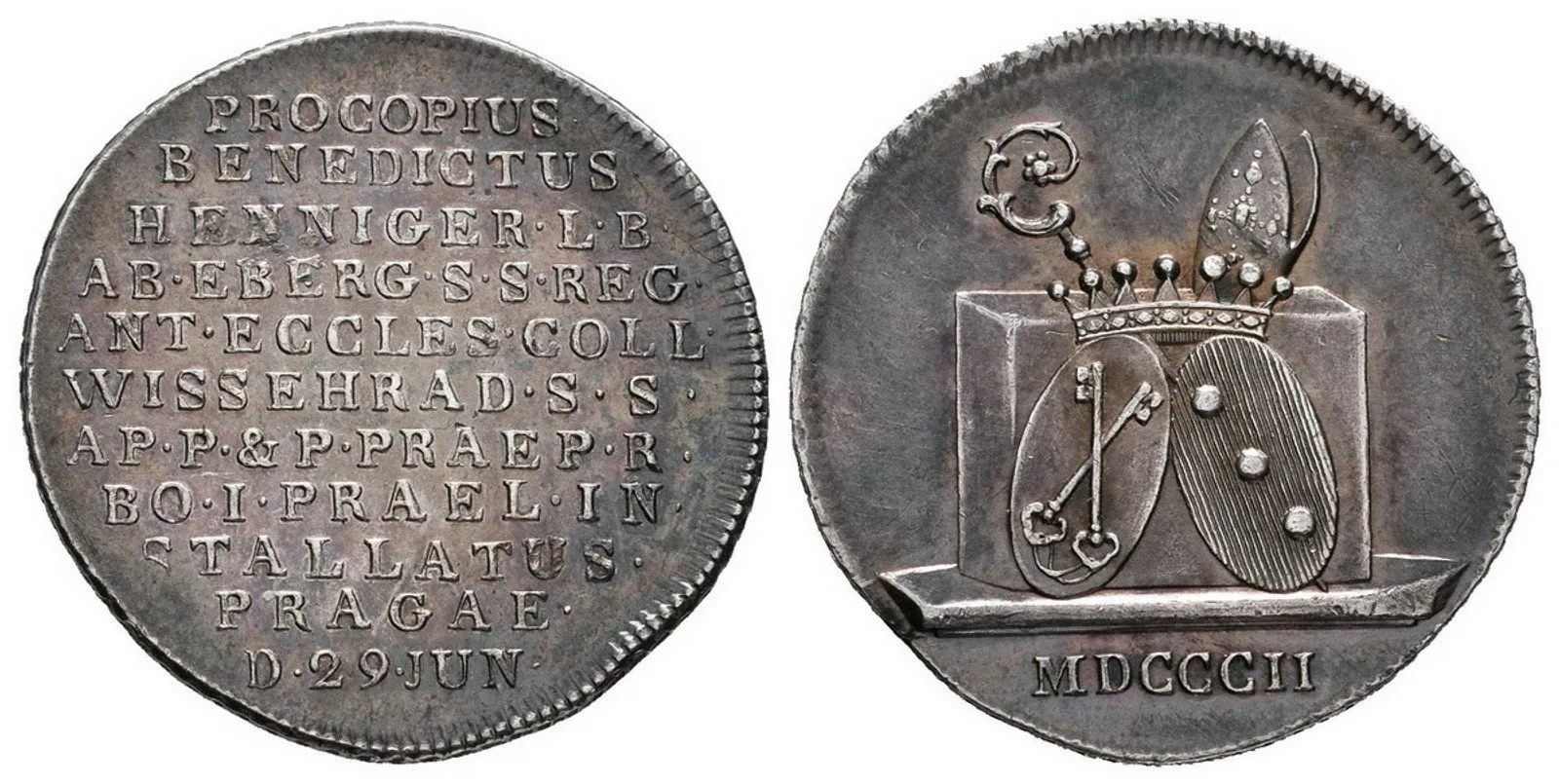 Praha - Vyšehrad, Prokop Benedikt Henniger von Eberg, 1801 - 1809 — 1